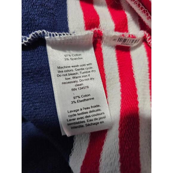 Women's Vineyard Vines Striped Dress Short Sleeve Red White Blue Size X Small - Picture 4 of 13
